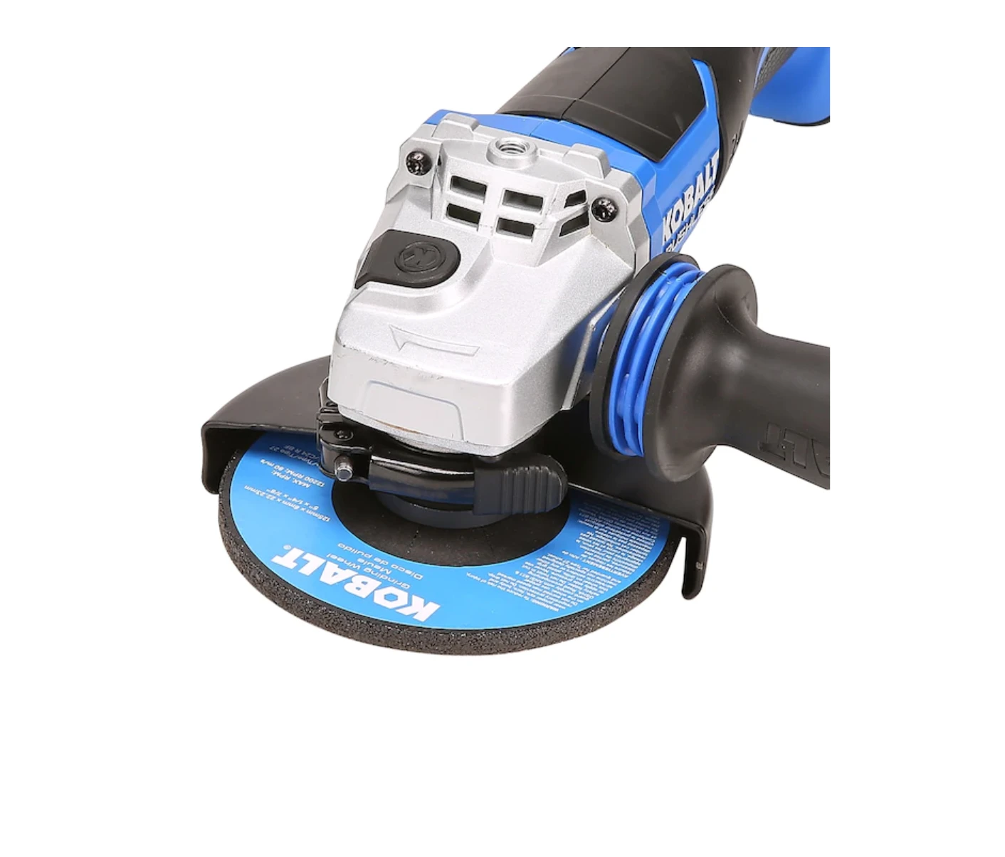 Kobalt KAG 424B-03 5-in 24-Volt Max Paddle Switch Brushless Cordless Angle Grinder 4 Kobalt KAG 424B-03 5-in 24-Volt Max Paddle Switch Brushless Cordless Angle Grinder - Image 2