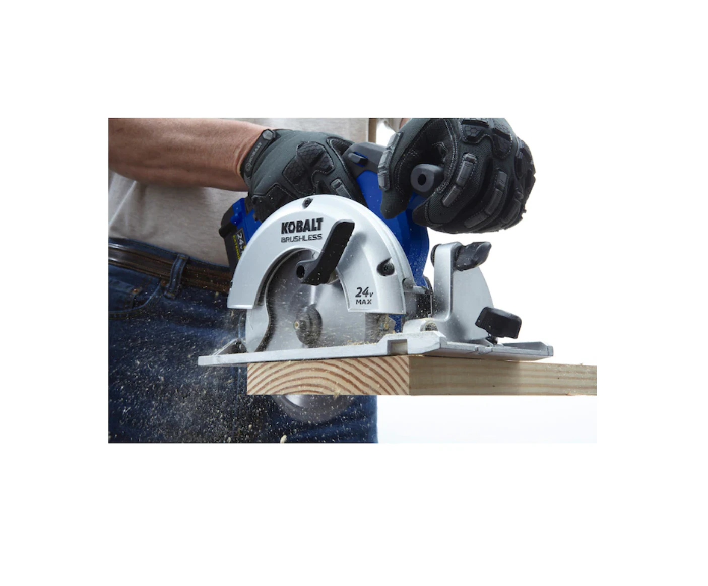 Kobalt KCS 6524B-03 24-Volt Max 6-1/2-in Brushless Cordless Circular Saw 4 Kobalt KCS 6524B-03 24-Volt Max 6-1/2-in Brushless Cordless Circular Saw - Image 2