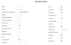 Kobalt KWS S72-06 7-in 10-Amp Wet Sliding Table Tile Saw With Stand -Kobalt Store 11 49