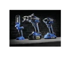 Kobalt KXLC 3024A-03 XTR 3-Tool 24-Volt Max Brushless Power Tool Combo Kit With Hard Case (2-Batteries Included And Charger Included) -Kobalt Store 11 63