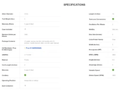 Kobalt KPO 124B-03 6-in Variable Speed Cordless Polisher -Kobalt Store 12 25