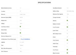 Kobalt KWS B72-06 7-in 6-Amp Wet Tabletop Sliding Table Tile Saw -Kobalt Store 12 30