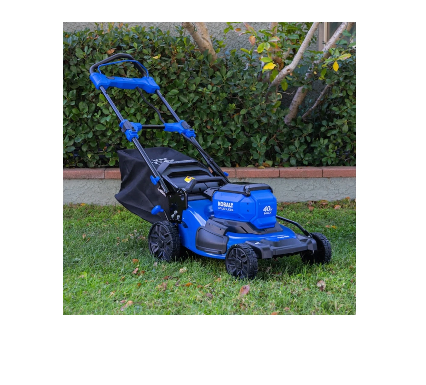 Kobalt KPM 1040A-03 Gen4 40-volt Brushless 20-in Cordless Electric Lawn Mower 6 Ah (Battery & Charger Included) 16 Kobalt KPM 1040A-03 Gen4 40-volt Brushless 20-in Cordless Electric Lawn Mower 6 Ah (Battery & Charger Included) - Image 14