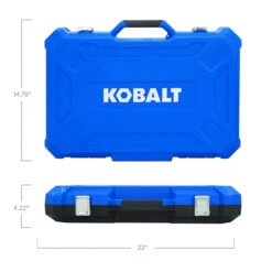 Kobalt 299-Piece Mechanic's Tool Set With Case - Metric And SAE -Kobalt Store 14195526d L