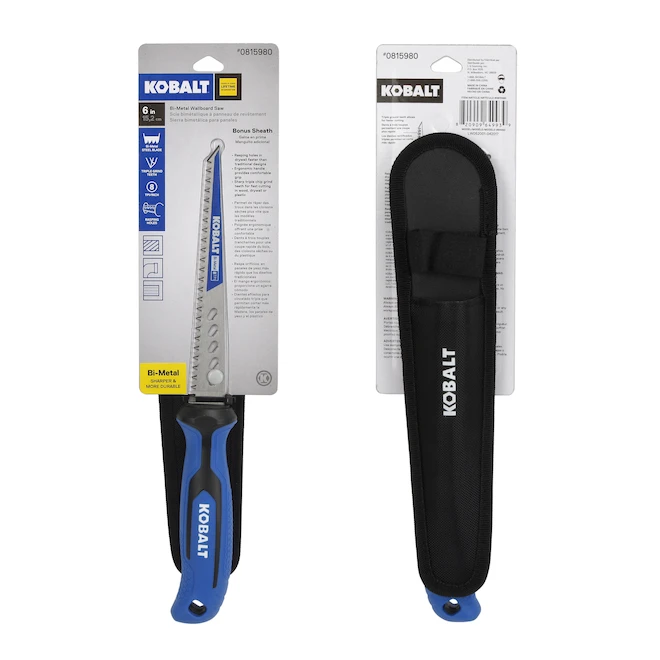 Kobalt 6-in Cross-Cutting Jab Saw Drywall, Wood Or Plastic 3 Kobalt 6-in Cross-Cutting Jab Saw Drywall, Wood Or Plastic