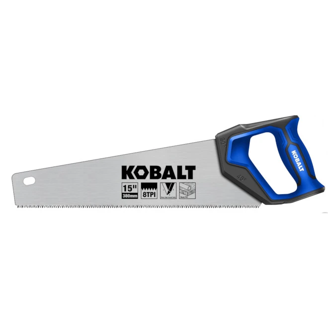 Kobalt 15-in Panel Saw Steel Blade And Bi-Material Handle 3 Kobalt 15-in Panel Saw Steel Blade And Bi-Material Handle