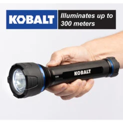 Kobalt Virtually Indestructible Waterproof - 1500 Lumens LED Flashlight (Batteries Included) 10 Kobalt Virtually Indestructible Waterproof - 1500 Lumens LED Flashlight (Batteries Included) -Kobalt Store 19225285da L