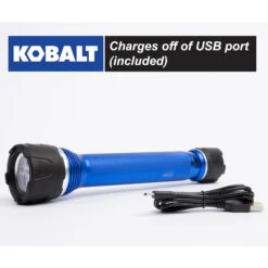 Kobalt Rechargeable - 1000 Lumens LED Flashlight -Kobalt Store 19225286da L