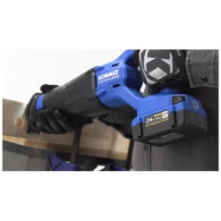 Kobalt 24-Volt Max Lithium Ion Battery - 4-Ah - Power Indicator Display - Internal Circuitry Protection 10 Kobalt 24-Volt Max Lithium Ion Battery - 4-Ah - Power Indicator Display - Internal Circuitry Protection -Kobalt Store 32017989e L