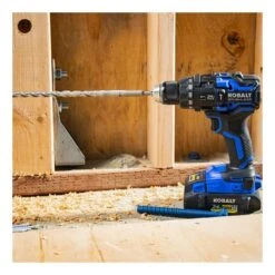 Kobalt 24-V XTR Cordless Hammer Drill - 1/2-in - Variable Speed - Battery, Charger And Accessories Included -Kobalt Store 32165048d L