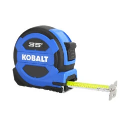 Kobalt 35-ft Blue Self-Locking Measuring Tape -Kobalt Store 32435014 L