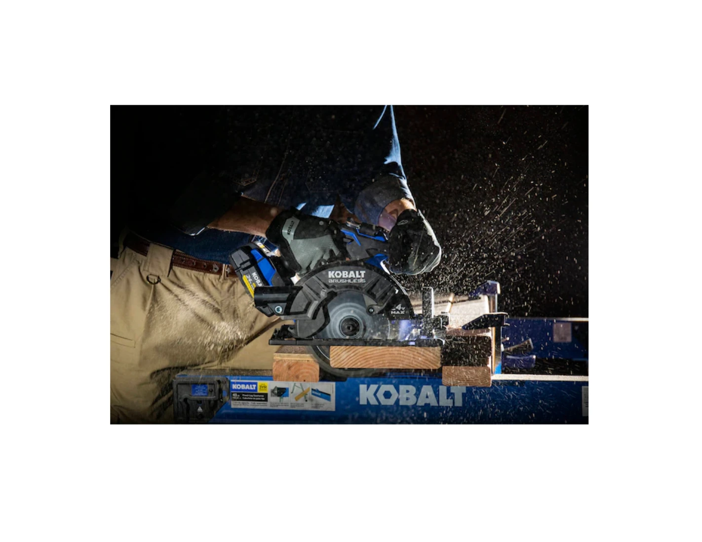 Kobalt KXCS 124B-03 24-Volt XTR 7-1/4-in Brushless Cordless Circular Saw 8 Kobalt KXCS 124B-03 24-Volt XTR 7-1/4-in Brushless Cordless Circular Saw - Image 6