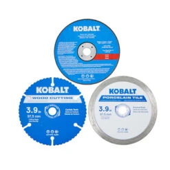 Kobalt 3-Pack 4-in Dry Cut Only Set High-Speed Steel Circular Saw Blade Set -Kobalt Store 45595008e L