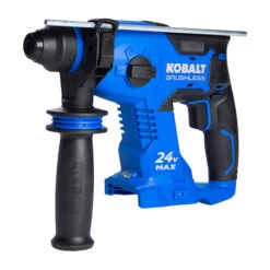 Kobalt 24-V Max Rotary Hammer - 7/8-in - SDS-Plus - Cordless - Black And Blue - Bare Tool Without Battery 11 Kobalt 24-V Max Rotary Hammer - 7/8-in - SDS-Plus - Cordless - Black And Blue - Bare Tool Without Battery -Kobalt Store 45595011b L
