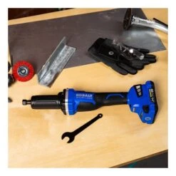 Kobalt 24-V Max Cordless Die Grinder With Brushless Motor - Black And Blue - Bare Tool Without Battery -Kobalt Store 45595013e L