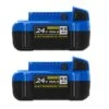 Kobalt 24 V 4.0-Amp Hours Li-ion Battery - 2-Pack - Charger Sold Separately -Kobalt Store 45595014 L