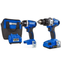 Kobalt 24-V Max Cordless Tools Combo - Drill-Driver And Impact Driver - Brushless Motor With Battery And Charger -Kobalt Store 45595020 L