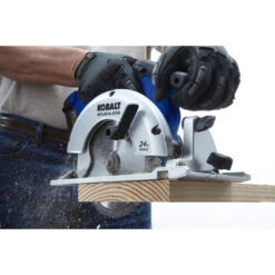 Kobalt 24-V Max Cordless Circular Saw - 6 1/2-in Blade - Brushless Motor - Bare Tool Without Battery -Kobalt Store 45595021d L