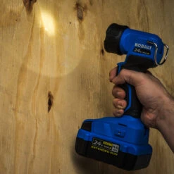 Kobalt 24 V Max Work Lamp - 200 Lumens - Black And Blue - Battery Not Included -Kobalt Store 45595023c L