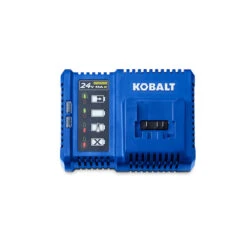 Kobalt 24 V Max Lithium-Ion Battery Charger - Blue - LED Charge Indicator -Kobalt Store 45595024 L