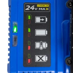 Kobalt 24 V Max Lithium-Ion Battery Charger - Blue - LED Charge Indicator -Kobalt Store 45595024d L