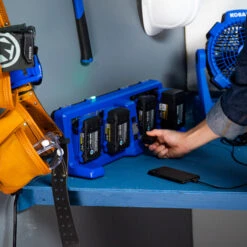 Kobalt 24 V Max Quad Charger For Power Tool Batteries - Blue 10 Kobalt 24 V Max Quad Charger For Power Tool Batteries - Blue -Kobalt Store 45595040d L