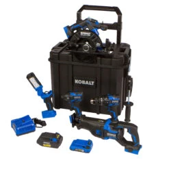 Kobalt 24 V XTR 5-Tool Combo Kit With Hard Storage Case With Battery And Charger 9 Kobalt 24 V XTR 5-Tool Combo Kit With Hard Storage Case With Battery And Charger -Kobalt Store 45595045 L