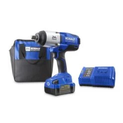Kobalt 24-V Max 1/2-in Impact Wrench Kit With 4-Ah Battery, Charger And Carrying Bag -Kobalt Store 45595051 L