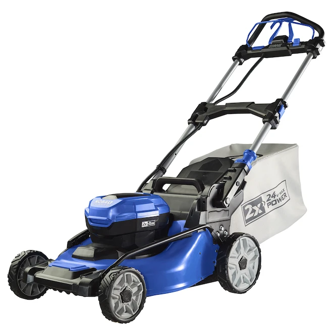 Kobalt 2x24-Volt (48-Volt Total) Brushless 20-in Self-Propelled Cordless Electric Lawn Mower 5 Ah 5 Kobalt 2x24-Volt (48-Volt Total) Brushless 20-in Self-Propelled Cordless Electric Lawn Mower 5 Ah - Image 3