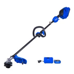 Kobalt 40 V Max Cordless String Trimmer - Black And Blue With Battery And Charger -Kobalt Store 45595068 L