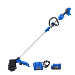 Kobalt 24V Cordless Brushless Electric Motor String Trimmer Set - 4.0 Ah Li-ion Battery Included -Kobalt Store 45595120 L