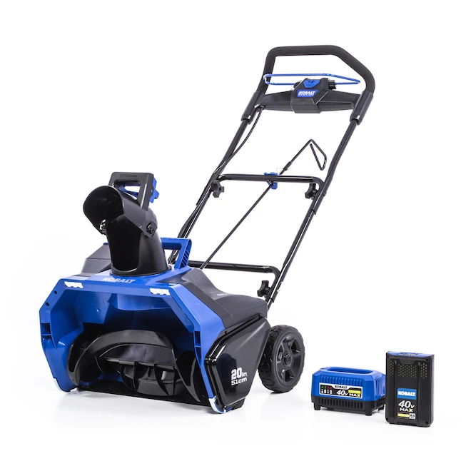 Kobalt 40V 20-in Single Stage Cordless Snowblower 4 Kobalt 40V 20-in Single Stage Cordless Snowblower - Image 2