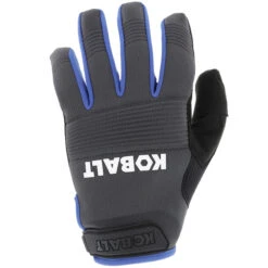 Kobalt Mechanic Gloves - Synthetic Leather - Unisex - Medium- Black -Kobalt Store 56145146b L