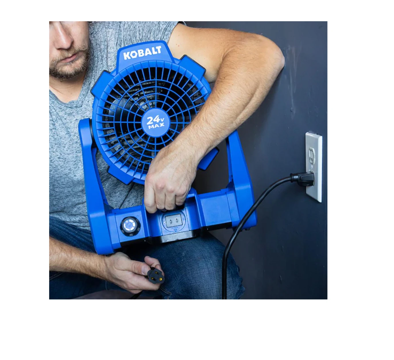 Kobalt KJF 124B-03 Hybrid 24-volt Max Jobsite Blower (Tool Only) 9 Kobalt KJF 124B-03 Hybrid 24-volt Max Jobsite Blower (Tool Only) - Image 7