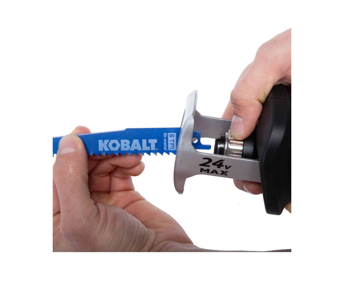 Kobalt KRS 124B-03 24-volt Max Variable Speed Brushless Cordless Reciprocating Saw (Tool Only) 9 Kobalt KRS 124B-03 24-volt Max Variable Speed Brushless Cordless Reciprocating Saw (Tool Only) - Image 7