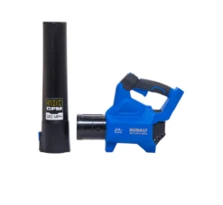 Kobalt KHB 4224A-03 24-volt Max 500-CFM 120-MPH Brushless Handheld Cordless Electric Leaf Blower 4 Ah (Battery & Charger Included) 22 Kobalt KHB 4224A-03 24-volt Max 500-CFM 120-MPH Brushless Handheld Cordless Electric Leaf Blower 4 Ah (Battery & Charger Included) -Kobalt Store 6 92