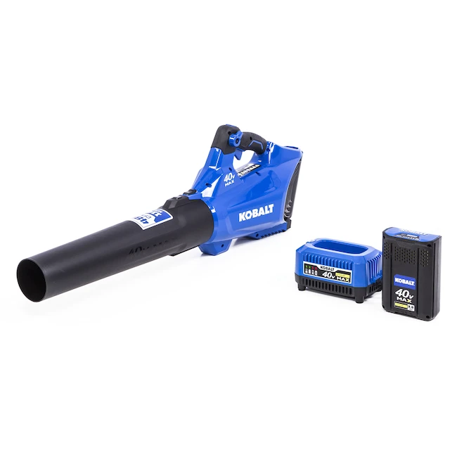 Kobalt 40 V Cordless Leaf Blower With 2.5 A Battery And 2 A Charger 3 Kobalt 40 V Cordless Leaf Blower With 2.5 A Battery And 2 A Charger
