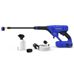 Kobalt 40-Volt Electric Handheld Pressure Washer Kit - 2-Ah - 600-PSI - Blue 11 Kobalt 40-Volt Electric Handheld Pressure Washer Kit - 2-Ah - 600-PSI - Blue -Kobalt Store 65415002b L
