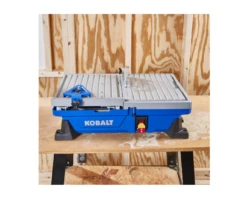Kobalt KWS B72-06 7-in 6-Amp Wet Tabletop Sliding Table Tile Saw -Kobalt Store 7 128