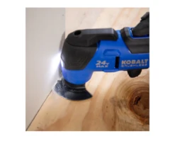 Kobalt KMT 124B-03 18-Piece Brushless 24-volt Max Variable Speed Oscillating Multi-Tool Kit With Soft Case 21 Kobalt KMT 124B-03 18-Piece Brushless 24-volt Max Variable Speed Oscillating Multi-Tool Kit With Soft Case -Kobalt Store 7 130
