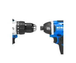 Kobalt KLC 2024A-03 2-Tool 24-Volt Max Brushless Power Tool Combo Kit With Soft Case (1-Battery Included And Charger Included) -Kobalt Store 7 146