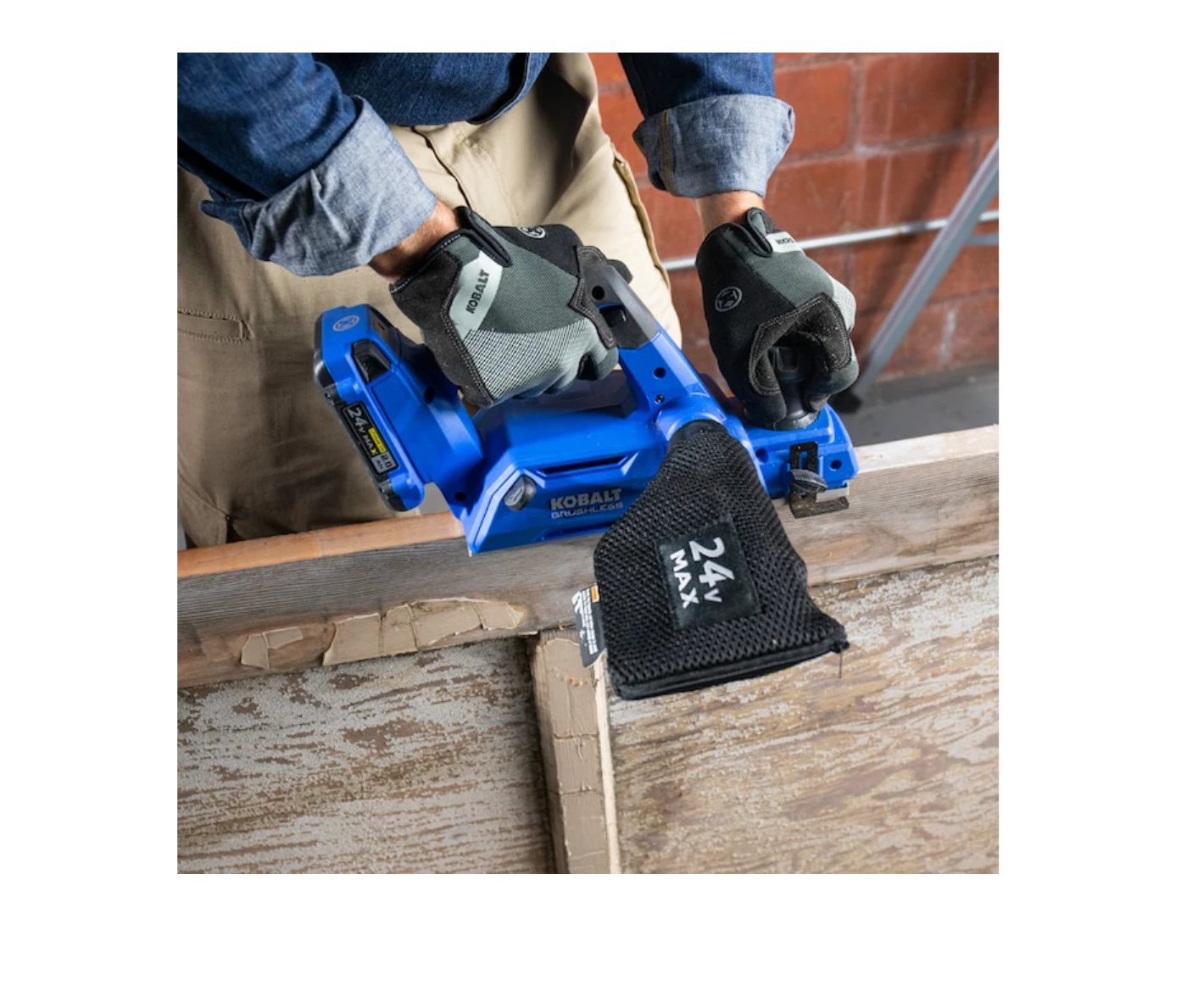 Kobalt KPL 124B-03 3.25-in W 24-Volt Max Handheld Planer 11 Kobalt KPL 124B-03 3.25-in W 24-Volt Max Handheld Planer - Image 9