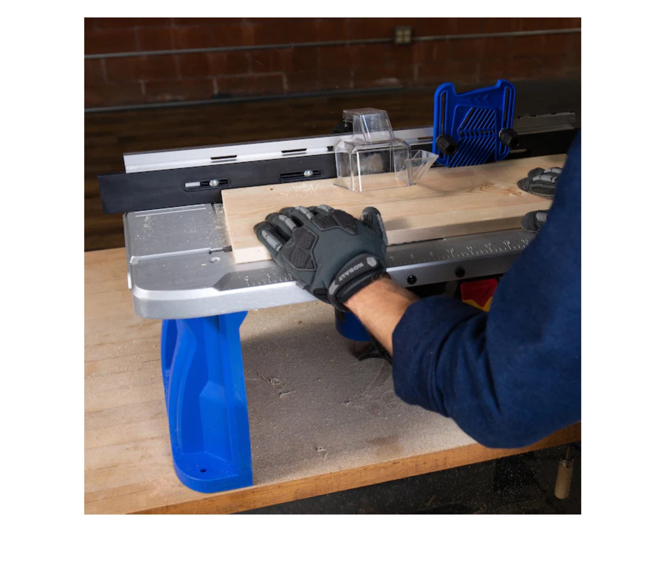 Kobalt K11RTA-03 1/4-in And 1/2-in-Amp Fixed Corded Router Table (Tool Only) 11 Kobalt K11RTA-03 1/4-in And 1/2-in-Amp Fixed Corded Router Table (Tool Only) - Image 9