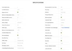 Kobalt KM 2041B-06 40-volt Max Brushless 20-in Cordless Electric Lawn Mower 5 Ah 21 Kobalt KM 2041B-06 40-volt Max Brushless 20-in Cordless Electric Lawn Mower 5 Ah -Kobalt Store 9 63