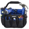 Kobalt 12-in Blue/Black Polyester Tool Tote 1 Kobalt 12-in Blue/Black Polyester Tool Tote -Kobalt Store 92355003 L