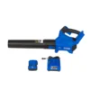 Kobalt KHB 4224A-03 24-volt Max 500-CFM 120-MPH Brushless Handheld Cordless Electric Leaf Blower 4 Ah (Battery & Charger Included) -Kobalt Store Kobalt KHB 4224A 03 24 volt Max 500 CFM 120 MPH Brushless Handheld Cordless Electric Leaf Blower 4 Ah Battery Charger Included