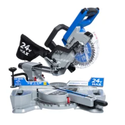 Kobalt Store 3 Kobalt KMS 0724B-03 7-1/4-in-Amp 24-volt Max Dual Bevel Sliding Compound Cordless Miter Saw
